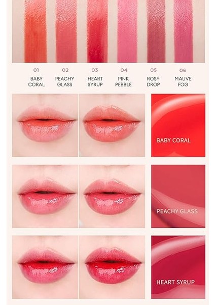 Uzun Süre Kalıcı, Nemli Bitiş Sunan Parlak Tint Dare Tint Dewy Drop (Rosy Drop) modelleri