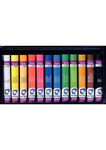 Gogh Yağlı Pastel 12 Renk Set modelleri