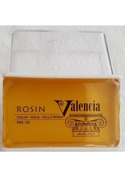 - Valencıa Rosin Dikdörtgen Küçük Reçine