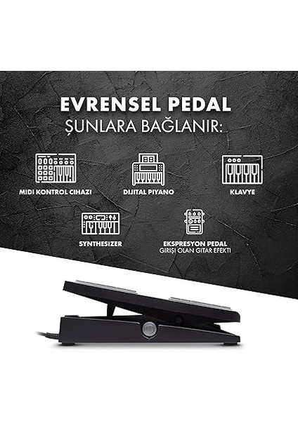 Ex-P Expression Ayak Pedalı, Siyah fiyatları