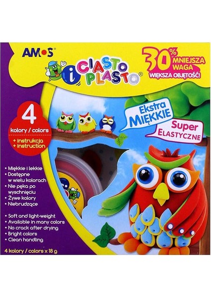 IC18P4 Proje Hamuru I-Clay 18GR*4, 18 gr