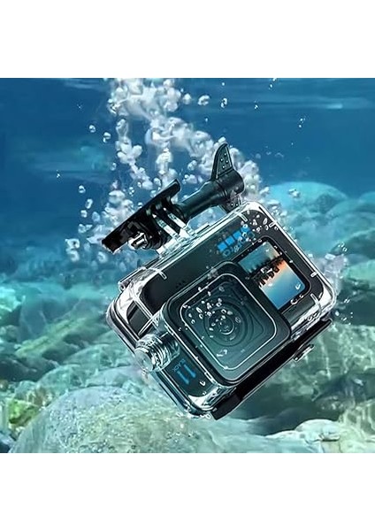 60 M Su Geçirmez Gövde, Gopro Hero 12/hero 11/hero 10/hero 9 Black ile Uyumlu, Su Altı Dalış Aksesuarı, Go Pro Hero 12, 11, 10, 9 Aksiyon Kameraları Için fiyatları