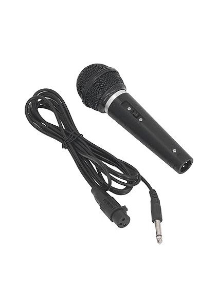 El Tipi Kablolu Mikrofon, Dinamik Bobin Çekirdekli Kardioid Pikap Kablolu Vokal Mikrofonu Karaoke Mikrofonu fiyatları