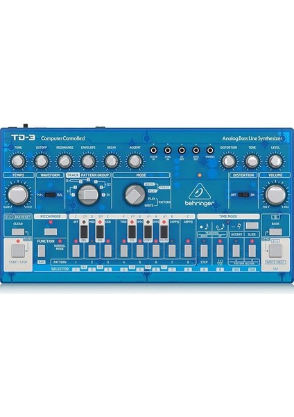Analog Synthesizer, Td3-Bb - Mavi