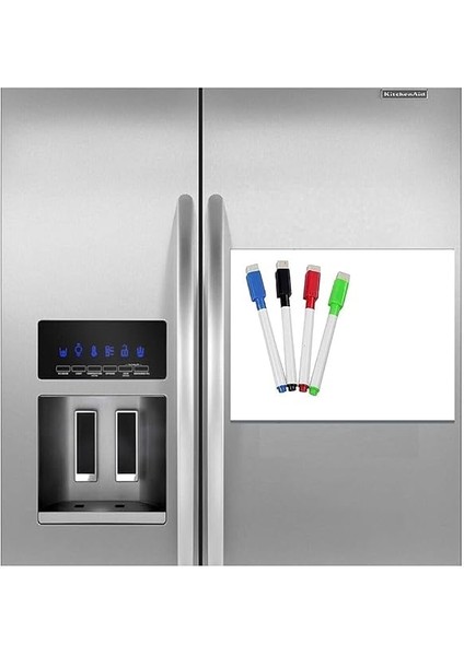 Magnet Magnetli Kalemli Buzdolabı Notluk 25X35 cm - Magnet Planlayıcı Buzdolabı Not Panosu + 2 Kalem fiyatları