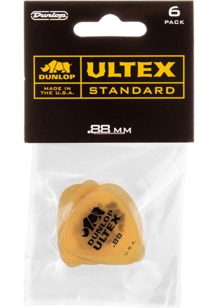 Ultex 421P088 Standart, 0,88 mm Gitar Penaları, 6'lı Paket