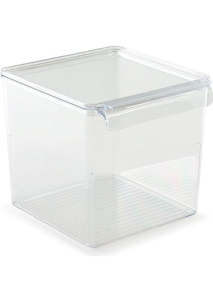 M-E73-10-16 Kapaklı Küp Düzenleyici, Şeffaf