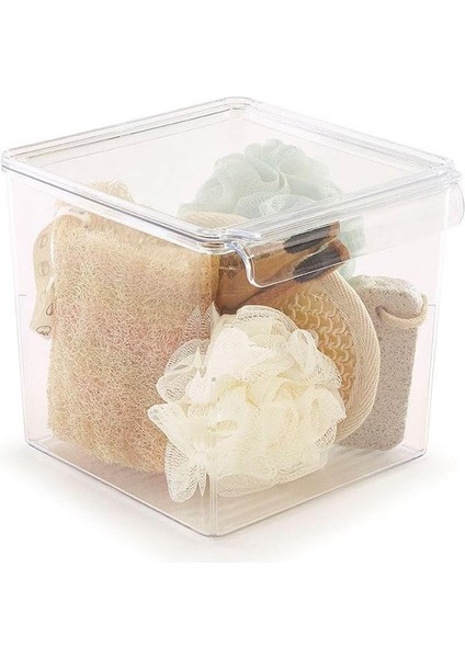 M-E73-10-16 Kapaklı Küp Düzenleyici, Şeffaf modelleri