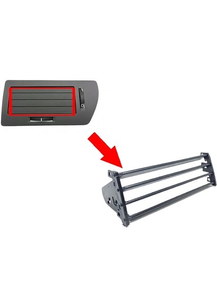 Havalandırma Muzulu Izgara Perdesi Sağ Opel Astra H ile Uyumlu