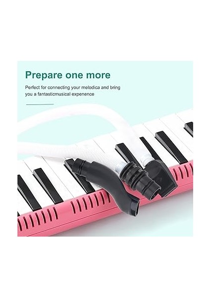 Adet Melodika Tüp, Uzun Esnek Plastik Melodika Tüpü Pianica Melodica Için Ağızlık ile Değiştirme indirimleri