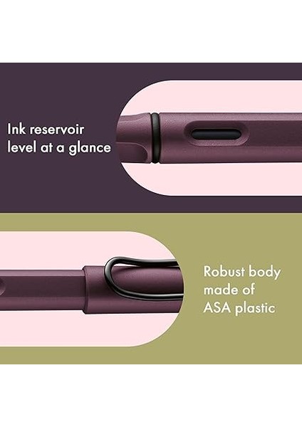 Safarı Dolma Kalem Metal Klıps Ef Uc Scarlet fırsatları