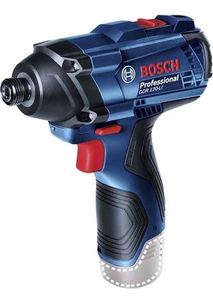 Professional Gdr 120-LI Akülü Darbeli Somun Sıkma (12 Volt, Solo, Karton Kutuda, 100 Nm Maks. Tork, 1/4" Altıgen Uç Girişi)