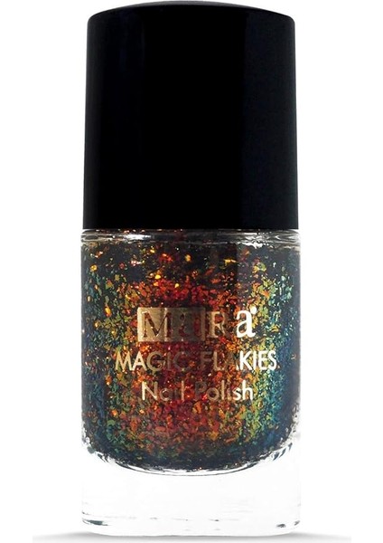 Kozmetik Flakies Nail Polish Oje Red - Gold - Green
