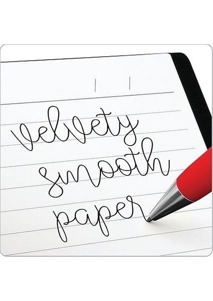 Taş Kağıt Defter, 5-1/2" x 8-1/2", Mavi Kapak, 60 Yaprak, 2'li Paket (161646) fiyatları