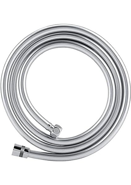 Twistfree Lüx Pvc Duş Hortumu/duş Spirali/paslanmaz Bağlantı Uçlu 150 cm Gümüş fiyatları