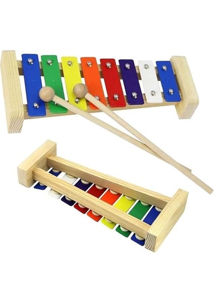 Orf-Ksl-8 Örf Aletleri Ksilofon 8 Nota Ton Ahşap Gerçek Tonlar modelleri