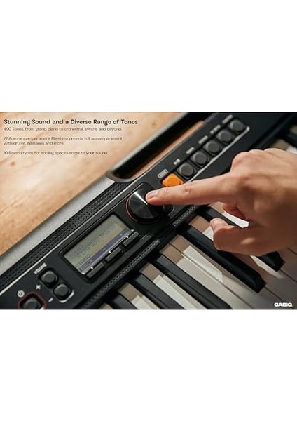 Casiotone CT-S200BKC2 61 Tuşlu Org, Siyah fiyatları