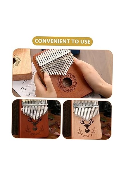 Kalimba Başparmak Piyano Yedek Parçaları 17 Tuş Takımı Kalimba Için Aletleri indirimleri