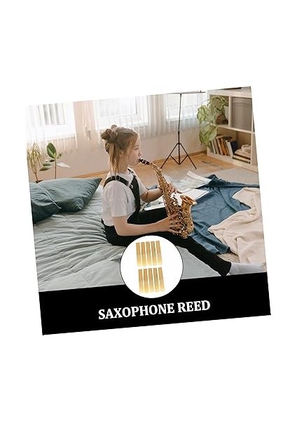 20 Adet Klarnet Üflemeli Çalgı Kamışları Nefesli Sazlar Obua Enstrümanı Pembe Kabarık Topuklu Kamış Değiştirme Enstrüman Kamış Dayanıklı Kamış Doğal Aksesuarlar Saksafon modelleri