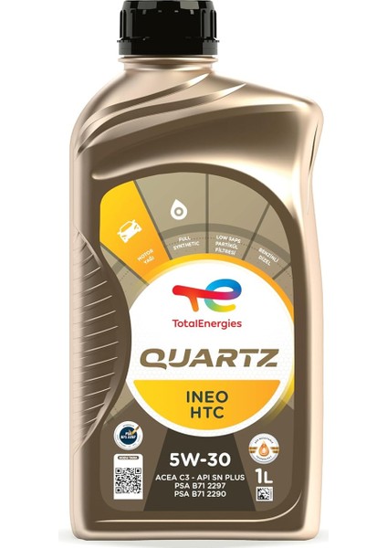 Quartz Ineo Htc 5W30 Motor Yağı 1 Litre