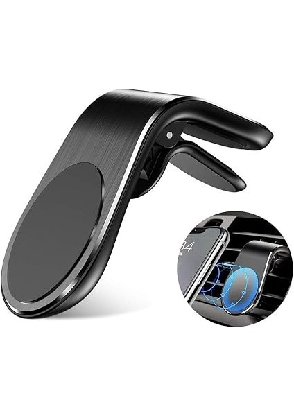 Oto Araç Içi Manyetik Mıknatıslı Mandallı Klima Telefon Tutucu modelleri