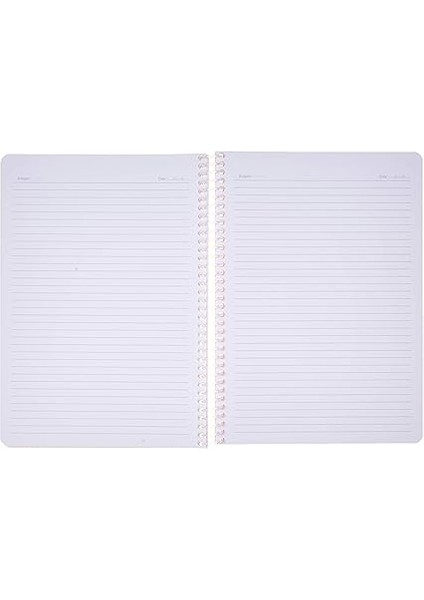 Pruva A4 Pet Spiralli Karton Kapaklı Defter 144 Yaprak - Çizgili - Turuncu modelleri