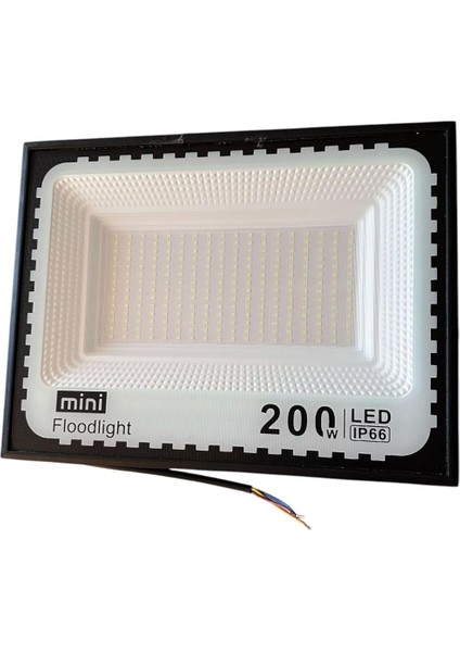 Projektör 30W-400W, Enerji Tasarruflu, Suya Dayanıklı, Uzun Ömürlü Aydınlatma, Bahçe, Dış Mekan, Endüstriyel Kullanım Için (200W)