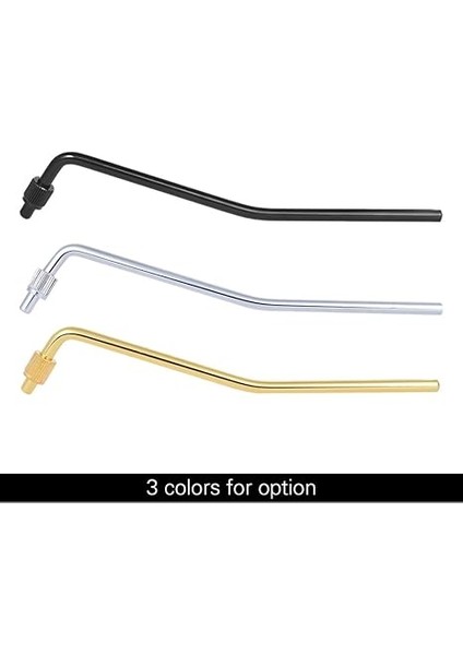 Elektro Gitar Tremolo Trem Kol Köprü Sistemi Siyah Için Whammy Bar Krank Kolu fırsatları