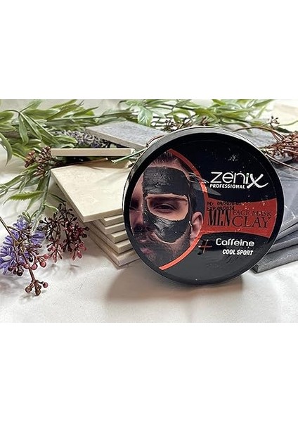 Men Clay Face Mask Caffeine Kafeinli Kil Maskesi 350 gr indirimleri