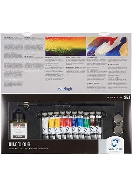 Gogh Yağlı Boya Combi Set 10 Renk 20 Ml.tüp + Aksesuarlar fiyatları