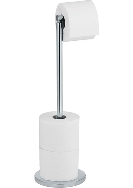 2'si 1 Arada Serbest Duran Tuvalet Rulosu Tutucu Paslanmaz Çelik Parlak indirimleri