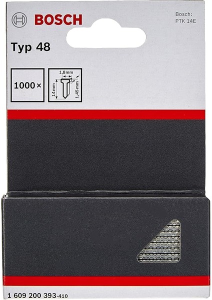 Accessories 1609200393 1000 Çivi 14 Mm, Gri