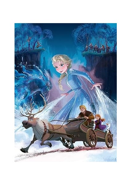 Puzzle, Wd Frozen2, 200 Parça modelleri