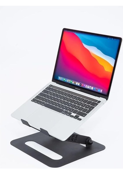 Katlanabilir Modellerle Uyumlu Dayanıklı Kolay Ayarlanır Paslanmaz Çelik Laptop Standı