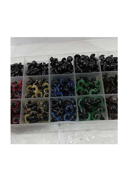 Kilitli Göz Seti Renkli (150 Çift) - Kutu Hediyeli fırsatları