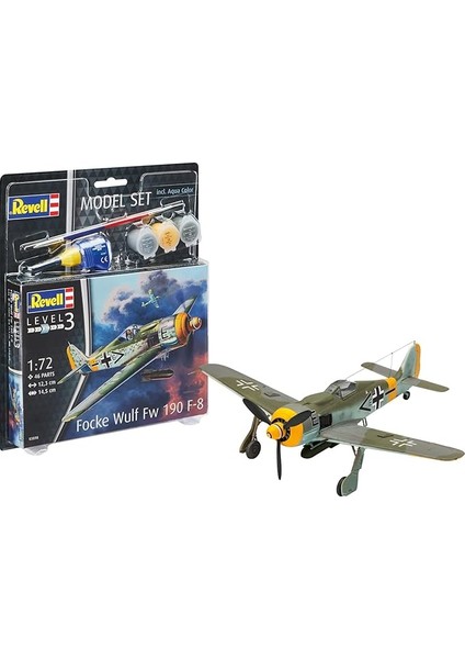 63898 M. Set Focke Wulf, Çok Renkli