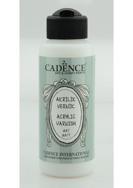 Su Bazlı Akrilik Vernik Mat 120ML