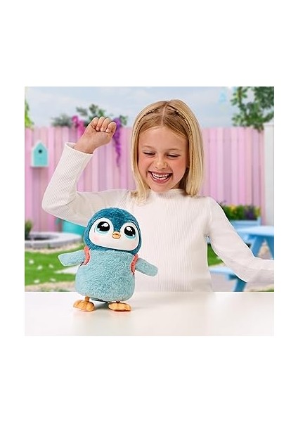 Live Pets My Walking Penguin - Waddles, Yumuşak ve Sevimli Interaktif Oyuncak Penguen, 25+ Ses ve Tepki, Yürür, Dans Eder ve Kanat Çırpar, Pilli (5+ Yaş Çocuklar Için) indirimleri