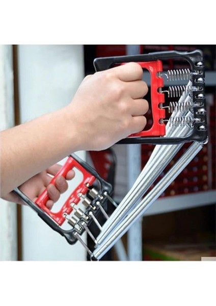 El Ayak Göğüs Direnç Yayı Ayak Aparatlı Spor Aleti Kol Bacak Göğüs Geliştirici Kas Egzersiz Aleti fırsatları