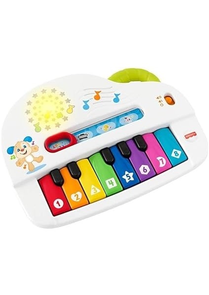 Eğlen ve Öğren Eğlenceli Piyano Fisher-Price Eğlen ve Öğren Işıklı ve Eğlenceli Oyuncak Piyano, Türkçe, Işıklar, Gerçek Müzik Notaları ve Eğitici Şarkılarıyla GTW20 GTW20 fiyatları