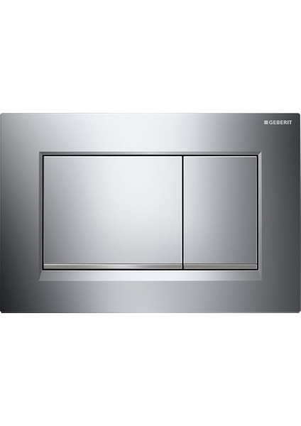 30 Geberit Kumanda Plakası, 1 Adet, Parlak Krom/chrome, 115.883. Kh. 1