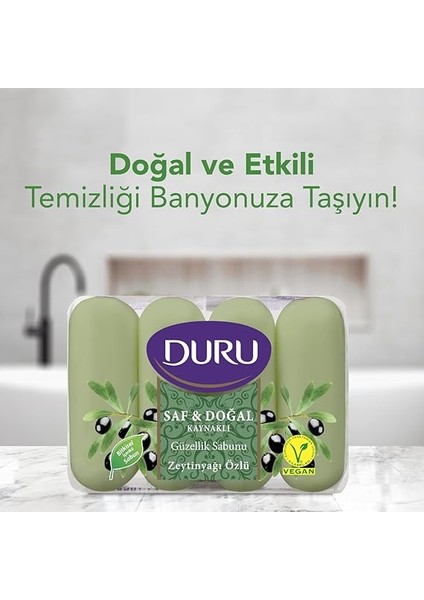 Saf&dogal Zeytinyağlı Sabun, 70 Gramx4 fiyatları