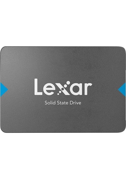 NQ100 2,5 Inç Sata Iıı (6 Gb/s) 480 GB Ssd, 550 Mb/s'ye Kadar Okuma Katı Hal Sürücüsü, Dizüstü Bilgisayar, Masaüstü Bilgisayar/bilgisayar Için Dahili SSD (LNQ100X480G-RNNNG), Gri