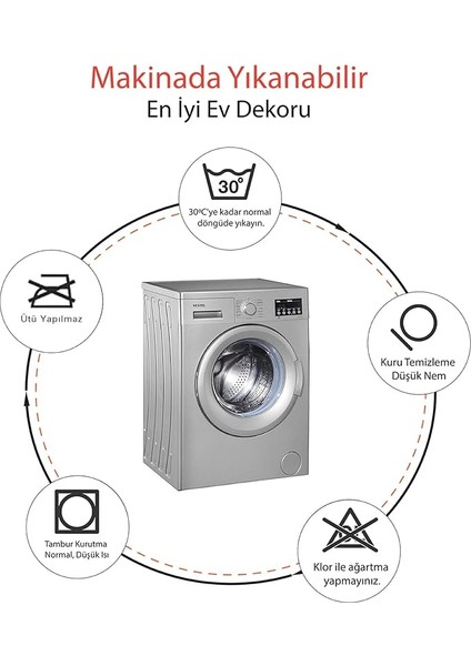 Mikrofiber Banyo Paspası, Kaymaz Taban, Makinede Yıkanabilir, Çok Amaçlı Halı (125_BPSM, 40X60) indirimleri