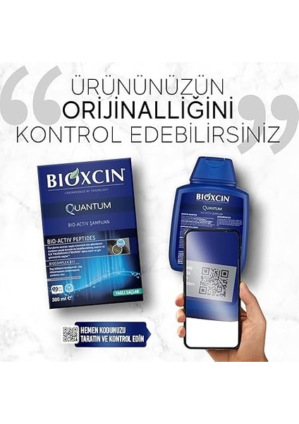 Quantum Şampuan 3 x 300 ml – Yağlı Saçlar Için Sebum Dengeleyici ve Saç Dökülmesine Karşı Etkili Şampuan (3 Al 2 Öde Set) modelleri