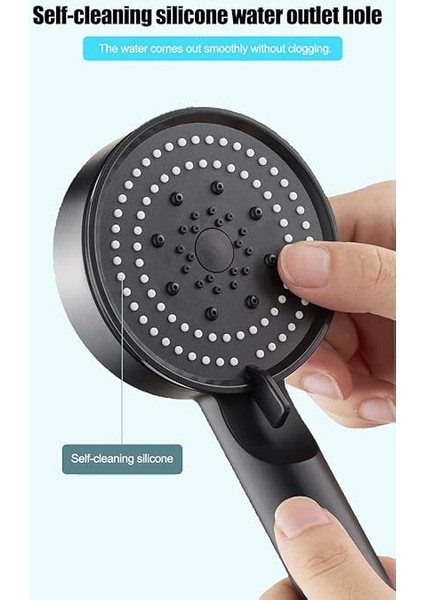 5 Fonksiyonlu Yüksek Basınçlı Ayarlanabilir Duş Başlığı modelleri