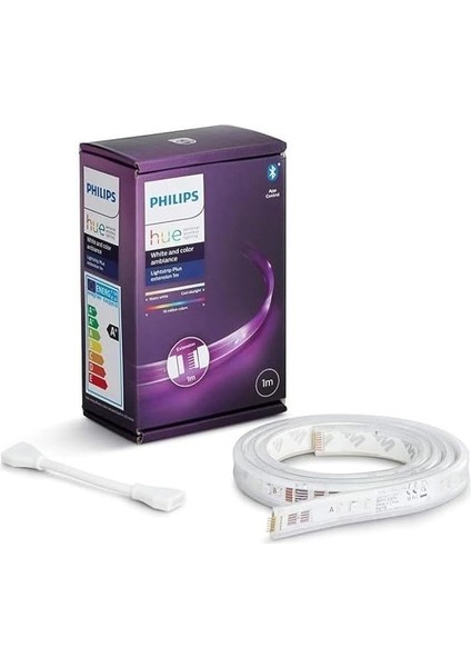 Hue Akıllı LED Şerit, 1 Metre, V4 Bluetooth Özellikli, Ekleme/uzatma Şeridi