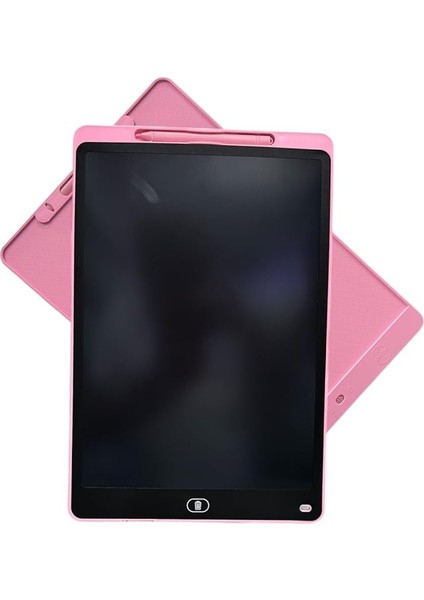 Için Silinebilir Yazı Tahtası Dijital Çizim Kalemli 16 Inç Tek Tuşla Silme, Çevre Dostu Not Defteri, Grafik ve Çocuk Eğitim Tableti (Pembe)