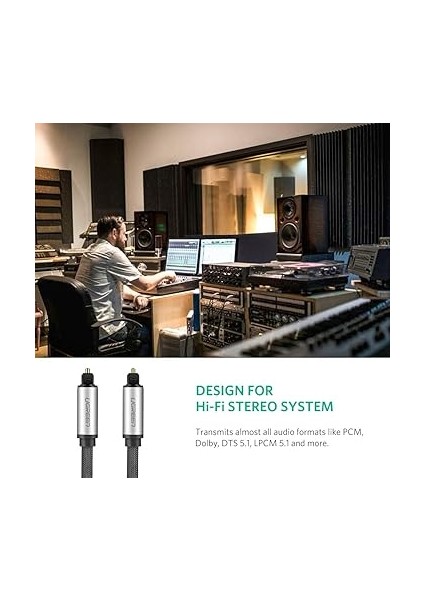 5.1 Dijital Toslink Optik Ses Kablosu 2 Metre modelleri