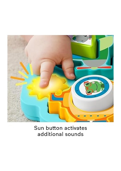 Şekiller ve Sesler Araç Bulmacası, Ince Motor Becerilerinin Gelişimine Yardımcı Müzikler ve Işıklar, 9 Ay ve Üzeri, HRP31 fırsatları